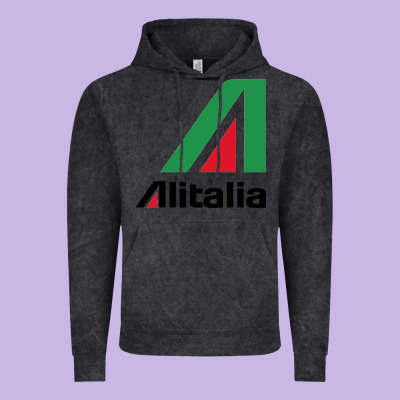 Alitalia Vintage Hoodie Designed By Artisfamous