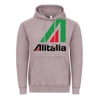 Vintage Zinc alitalia Vintage Hoodie - artisFamous