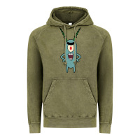 Vintage Olive plankton Vintage Hoodie - artisFamous