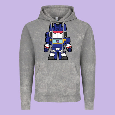 Soundwave Transformers Chibi Vintage Hoodie Designed By Artisfamous