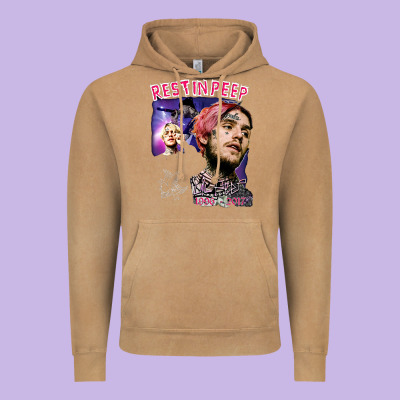 Lil Peep Vintage Hoodie Designed By Artisfamous