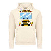 Vintage Artic school bus costume cool halloween Vintage Hoodie - artisFamous