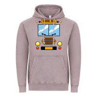 Vintage Zinc school bus costume cool halloween Vintage Hoodie - artisFamous