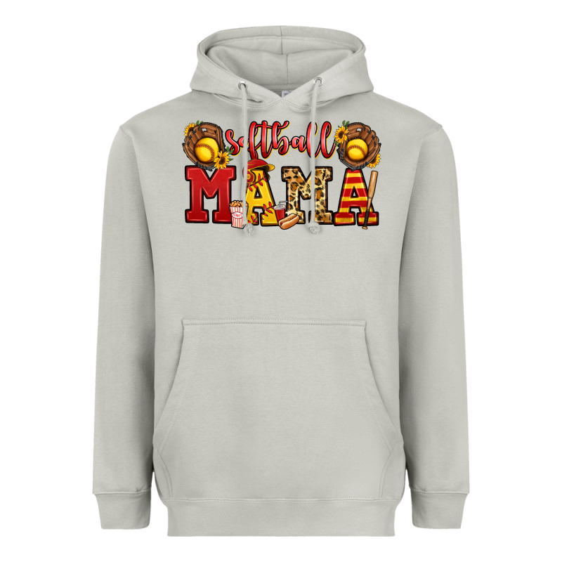 Softball Mama Heavyweight Hoodie by Jasminsmagicworld | Teevron