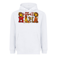 White softball mama Heavyweight Hoodie - Jasminsmagicworld