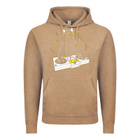 Vintage Coffee cat dj Vintage Hoodie - artisFamous