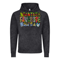 Vintage Black Santa's Favorite Rad Tech Vintage Hoodie - CowhideDigitalArt