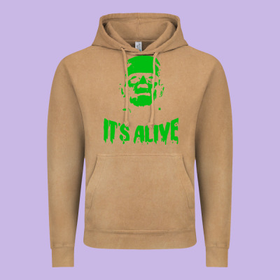 Frankenstein Vintage Hoodie Designed By Artisfamous
