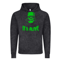 Vintage Black frankenstein Vintage Hoodie - artisFamous