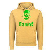 Vintage Mustard frankenstein Vintage Hoodie - artisFamous