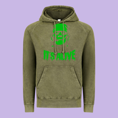 Frankenstein Vintage Hoodie Designed By Artisfamous