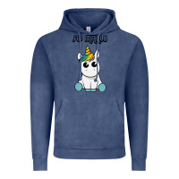 So Manly Funny Unicorn Vintage Hoodie | Teevron