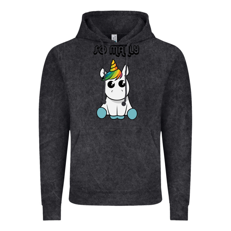 So Manly Funny Unicorn Vintage Hoodie by artisFamous | Teevron