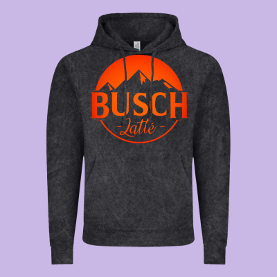 Busch Latte Vintage Hoodie Designed By Artisfamous
