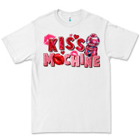 White Kiss machine Valentine's Day Premium Tee - FaDigitalArtStudio