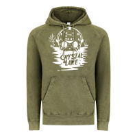 Vintage Olive camp crystal lake sweatshirt Vintage Hoodie - artisFamous