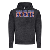 Vintage Black blue mountain state Vintage Hoodie - artisFamous