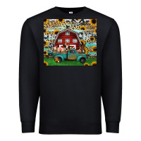 Black farm animals red barn tumbler 20oz Premium Sweatshirt - Jasminsmagicworld