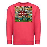 Cardinal farm animals red barn tumbler 20oz Premium Sweatshirt - Jasminsmagicworld