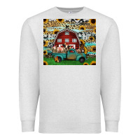 Oatmeal Heather farm animals red barn tumbler 20oz Premium Sweatshirt - Jasminsmagicworld