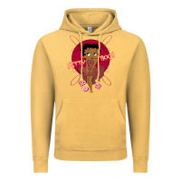 Vintage Mustard Black Betty Boop Vintage Hoodie - artisFamous