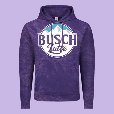 Busch Latte Vintage Hoodie Designed By Artisfamous