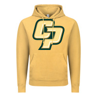 Vintage Mustard Cal Poly CP Vintage Hoodie - artisFamous