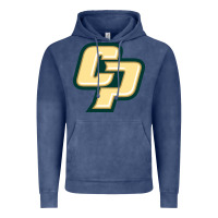 Vintage Denim Cal Poly CP Vintage Hoodie - artisFamous