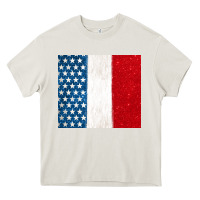 Cream custom text american flag(used font 'doctrin Heavy Core Tee - Jasminsmagicworld