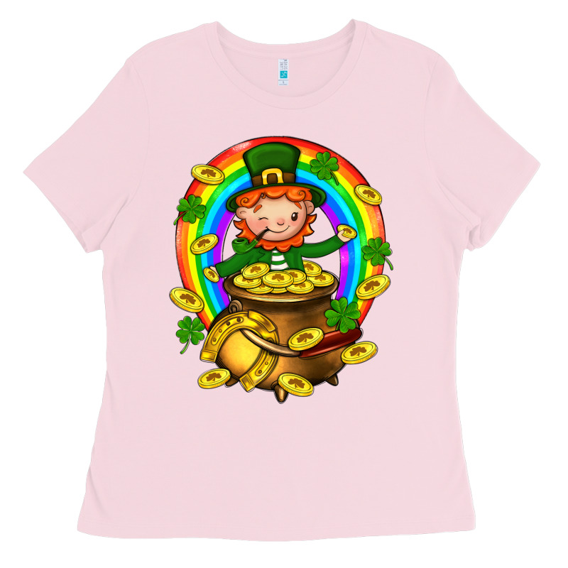 Dwarf Cauldron St. Patricks Ladies Tee by BundleAndBundleShop | Teevron