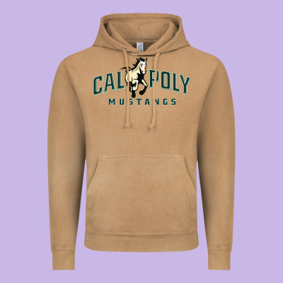 Cal Poly Mustangs Vintage Hoodie Designed By Artisfamous