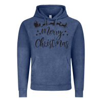 Vintage Denim merry christmas Vintage Hoodie - artisFamous