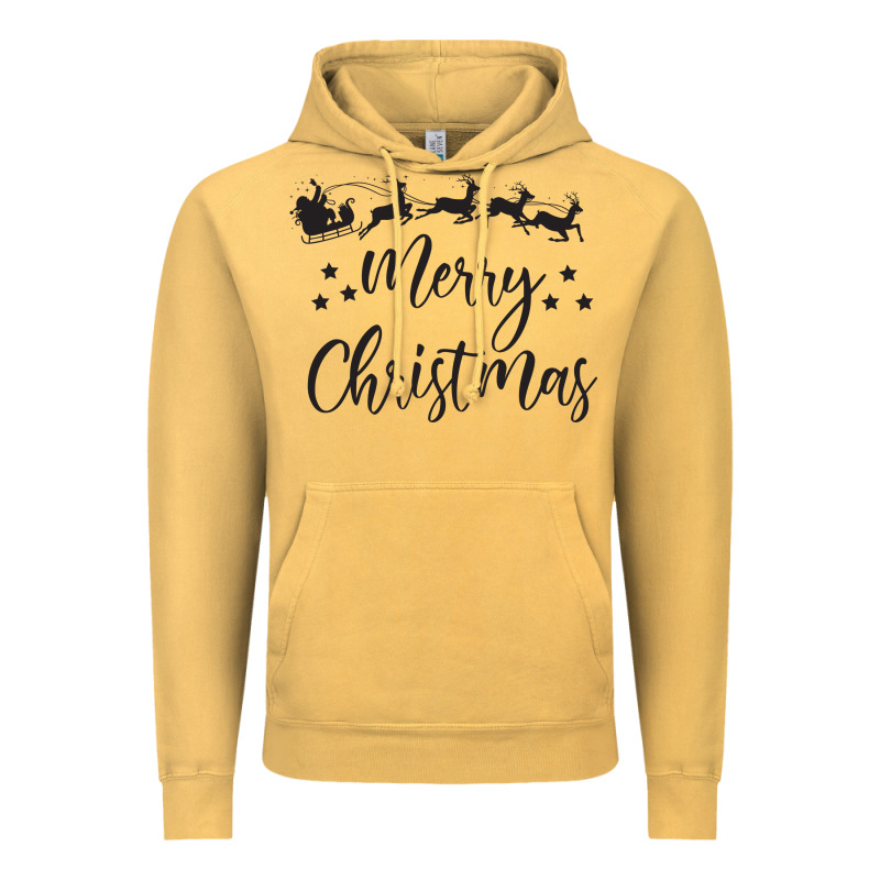 Merry Christmas Vintage Hoodie by artisFamous | Teevron