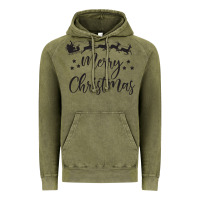 Vintage Olive merry christmas Vintage Hoodie - artisFamous