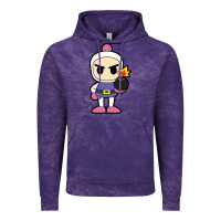 Cloud Purple bomberman Vintage Hoodie - artisFamous