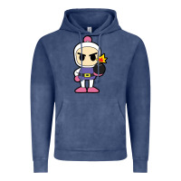 Vintage Denim bomberman Vintage Hoodie - artisFamous