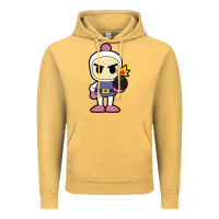 Vintage Mustard bomberman Vintage Hoodie - artisFamous