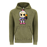 Vintage Olive bomberman Vintage Hoodie - artisFamous
