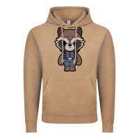 Vintage Coffee rocket racoon chibi Vintage Hoodie - artisFamous