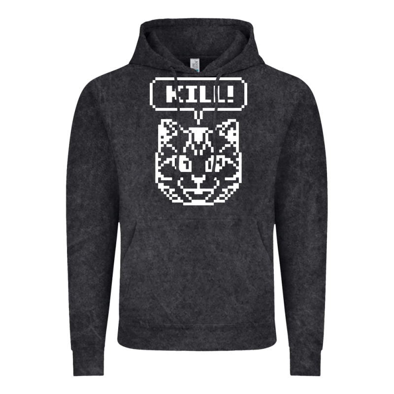Kill No More Heroes Cat Vintage Hoodie by artisFamous | Teevron