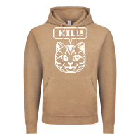 Vintage Coffee kill no more heroes cat Vintage Hoodie - artisFamous