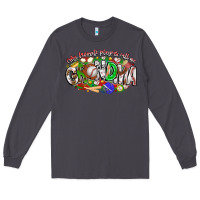 Smoke my favorite platers call me grandma baseball Long Sleeve Tee - CowhideDigitalArt