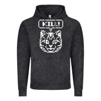 Kill No More Heroes Cat Vintage Hoodie | Teevron