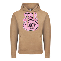 Vintage Coffee pig piggy costume Vintage Hoodie - artisFamous
