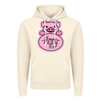 Vintage Artic pig piggy costume Vintage Hoodie - artisFamous
