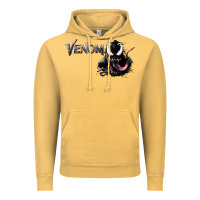 Vintage Mustard VENOM THE MOVIE Vintage Hoodie - artisFamous