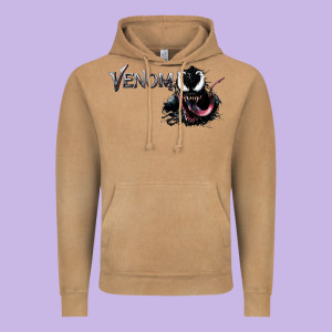 Venom The Movie Vintage Hoodie Designed By Artisfamous