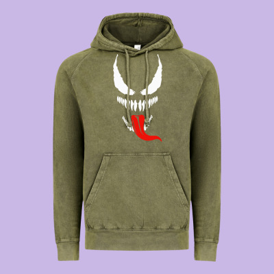 Venom The Movie Vintage Hoodie Designed By Artisfamous