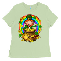 Dwarf Cauldron St. Patricks Ladies Tee | Teevron
