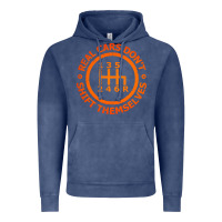 Vintage Denim real cars dont shift themselves Vintage Hoodie - artisFamous